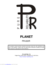 Pure Reliability PLANET PR-222R User Manual