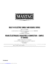 Maytag MEW7527DB00 Use & Care Manual