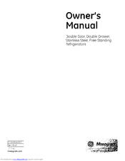 Monogram ZFGP21HZJSS Owner's Manual