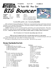 TufFlight Big Bouncer Assembly Instruction Manual