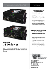 Fiberlink 3500 Series User Manual