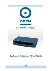 Open iConnectAccess624 Technical Reference/Users Manual