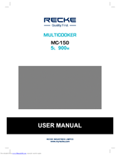 recke MC-150 User Manual