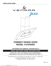 Venmar Jazz VJ70430SS Installation Manual