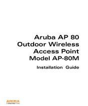 Aruba AP-80M Installation Manual