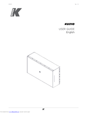 K-Array KU210 User Manual