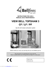 Bellfires VIEW BELL TOPSHAM 3 PF Instructions For Use Manual