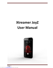 Xtreamer JoyZ User Manual