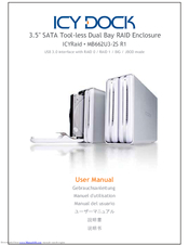 Icy Dock MB662U3-2S R1 User Manual