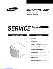 Samsung MD800SC Service Manual
