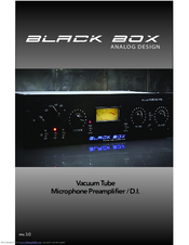 Black Box HG-2 User Manual