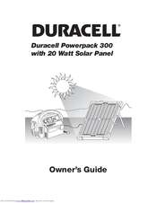 Duracell DRPP300S1 Owner's Manual