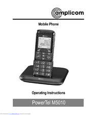 Amplicom PowerTel M5010 Operating Instructions Manual