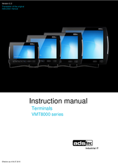 ADS-tec VMT8000 series Instruction Manual