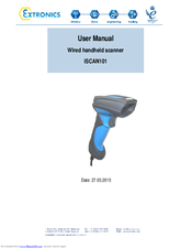 extronics iSCAN101 User Manual