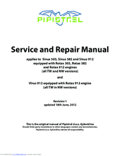 Pipistrel Sinus 912 Service And Repair Manual