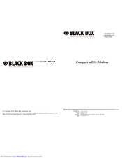 Black Box MDU9705A-V35 Manual