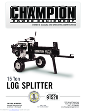 Champion 91520 Owner's Manual And Operating Instructions