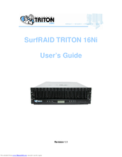 SurfRAID TRITON 16Ni User Manual