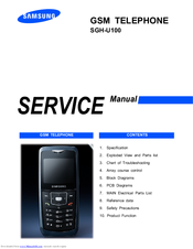 Samsung SGH-U100 Service Manual
