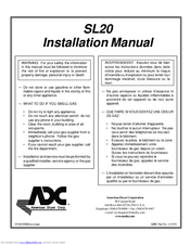 Adc SL20 Installation Manual