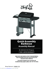 MasterChef 85-3039 Assembly Manual
