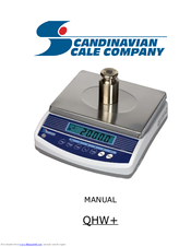 Scandinavian Scale Company QHW+ 15 Manual