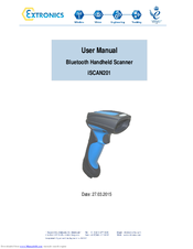 extronics iSCAN201 User Manual
