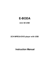 E-BODA DVXmini60 Instruction Manual