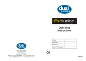 Evolution E3T21200PHR Operating Instructions Manual