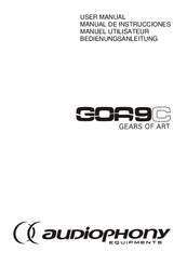 audiophony GOA9C User Manual