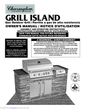 Charmglow GRILL ISLAND Owner's Manual