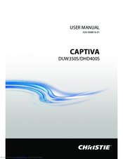 Christie CAPTIVA DUW350S User Manual