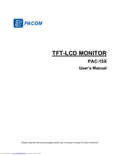 PACOM PAC-15X User Manual