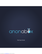 Anonabox The Tunneler Startup Manual