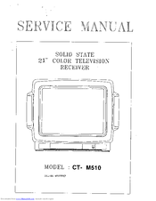 Teac CT-M510 Service Manual