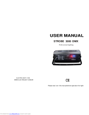 Electra Light Atomic 3000 DMX User Manual