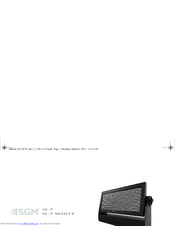 SGM Q?7 User Manual