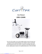 Cart-Tek GRX-1200-R User Manual