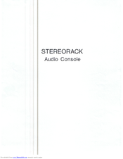 Logitek Stereorack Instruction Manual