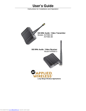 Applied Wireless AVR900-3 User Manual