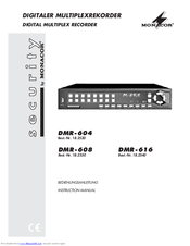 Monacor DMR-608 Instruction Manual