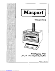Masport LE 5000 Installing And Operating Instructions