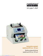 radiotec rapidcount M 130 Instruction Manual