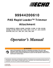 Echo 225VPB Operator's Manual
