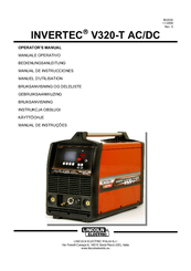 Lincoln Electric INVERTEC V320-T AC/DC Operator's Manual