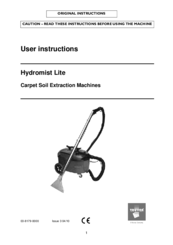 Truvox Hydromist Lite User Instructions