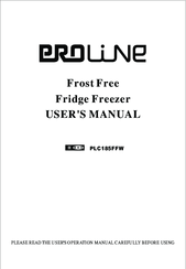 Proline PLC185FFW User Manual