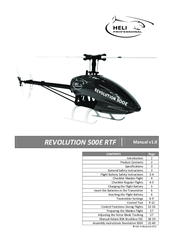 Heli-Professional REVOLUTION 500E User Manual