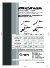Nitto B-20NB Instruction Manual